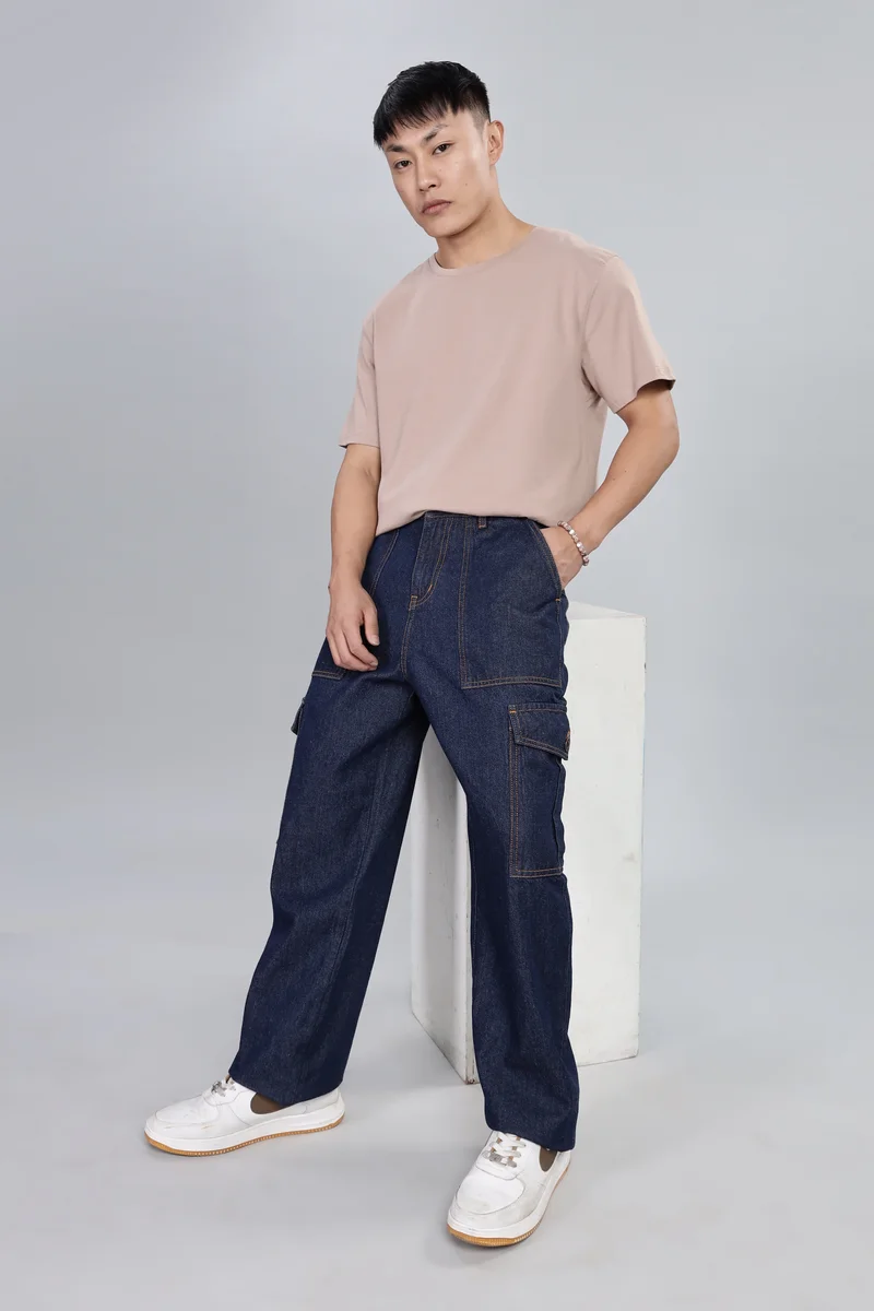 inkd جينز جينز للرجال – ملابس مريحة يومية